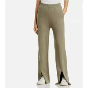 N:Philanthropy XS NWT Faro casual trouser pants knit with front slits wide leg